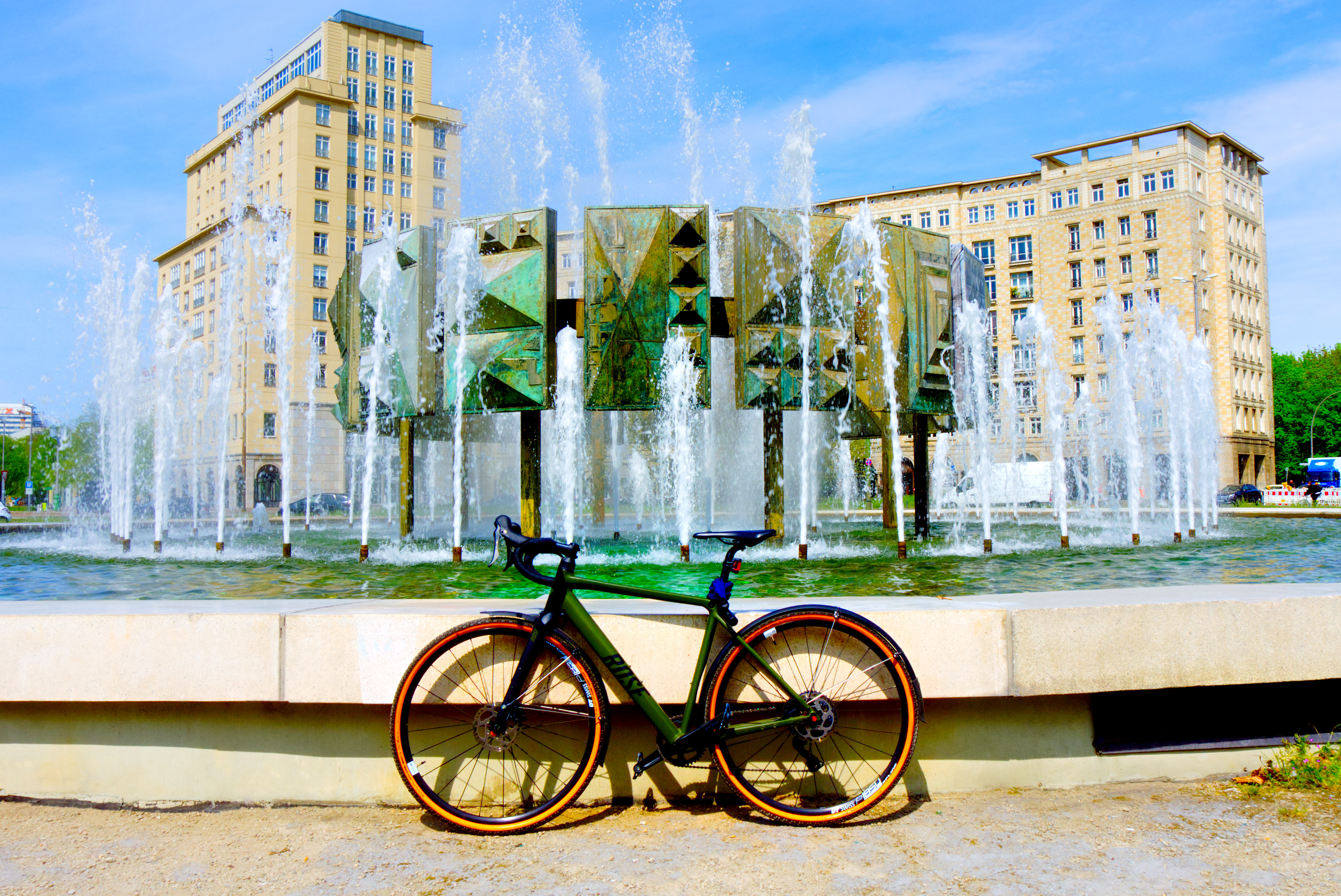 Fahrrad Straußberger Platz am 5. Mai 2023